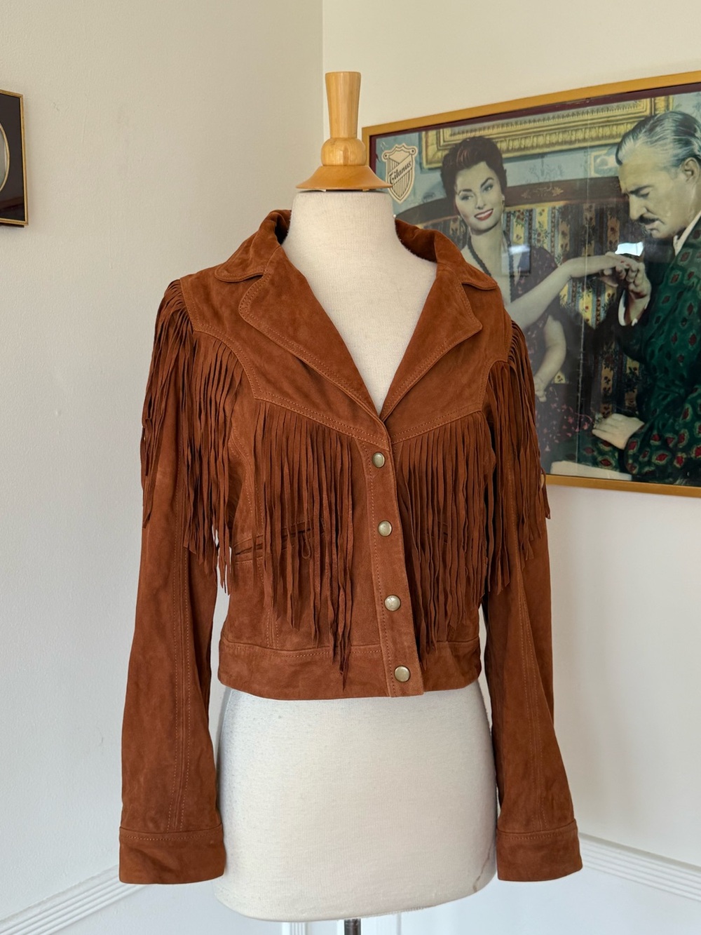 Spell Suede Leather Fringe Jacket